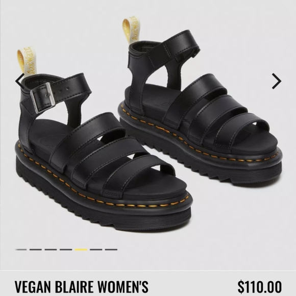 Dr. Martens Vegan Blaire Platform Sandals - Picture 6 of 10